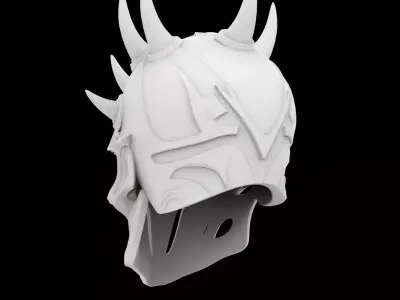 Alien Warrior Helmet 3D Print Model 3D print model