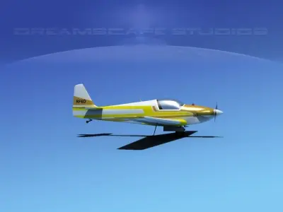 Fournier RF-4 Slingsby V07 3D model