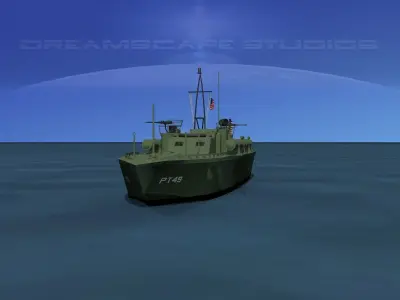 Elco PT Boat PT-49 3D model