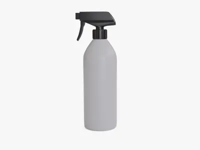 Spray Bottle 3D model 6