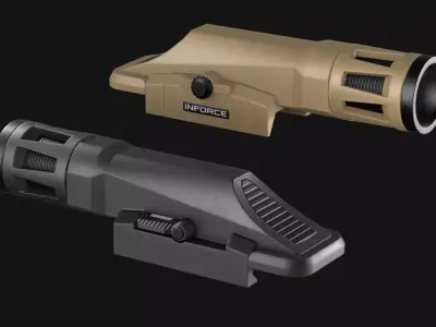 Inforce WMLx - Weapon Mounted Light - Game Asset Low-poly 3D model