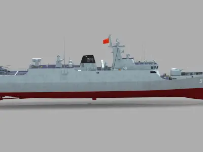 Chinese Navy Type 056 Corvette 3D model