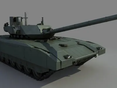 T-14 ARMATA 3D model