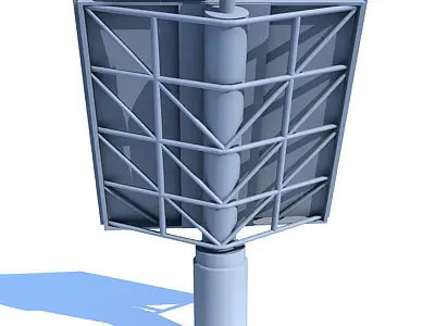 Radar Surveillance 3D model