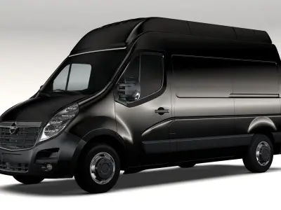 Opel Movano L2H3 Van 2016 3D model