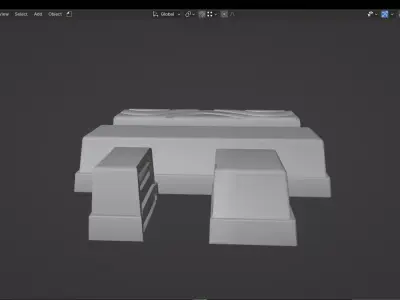 Chocolate bar 3D model purchase