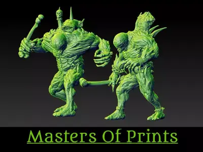 Monstrosities of the Tomb vol3  2 models 3D print model 3D print model
