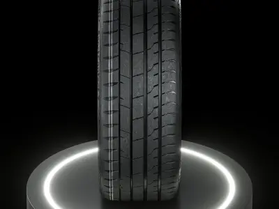 Continental Sport Contact 7 245 30 R20 3D model