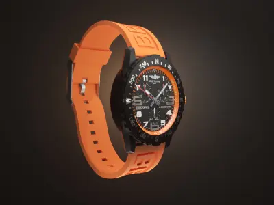Wristwatch - Breitling endurance pro 3D model