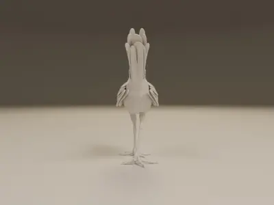 pigeon 3D print model