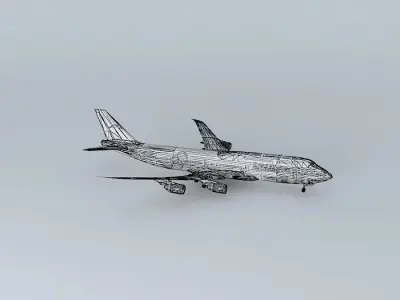 Royal Airways Boeing 747 Free 3D model