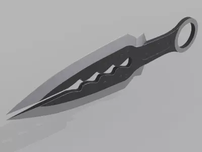 Shuriken Throw Dart PBR Next Generation Cold Weapon 4K Texture 3D model