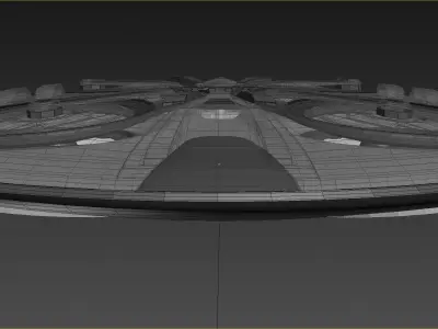 Supra Turbinnium Ultimate Drone 02 3D model