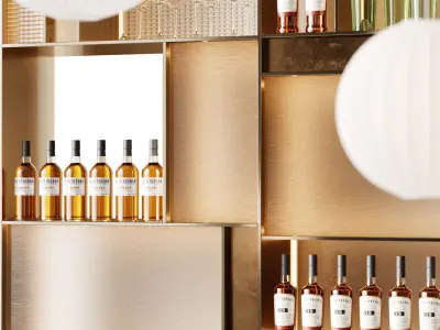 Bar 3 design 3D model