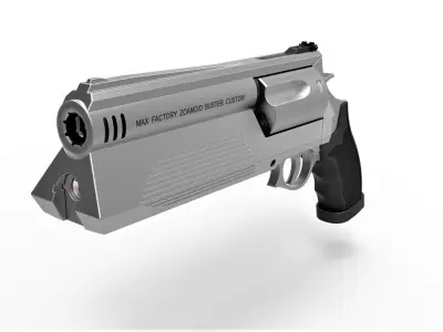 Zoanoid Buster revolver from the Guyver 3D model