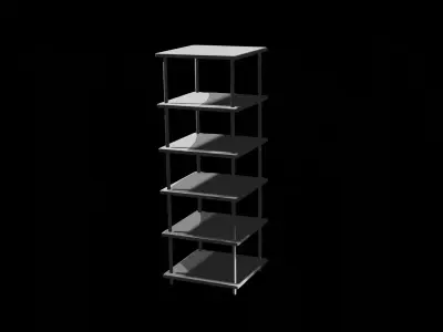 Shelf Free low-poly 3D model buy
