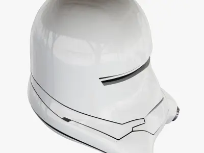 Star Wars Flametrooper helmet 3D model