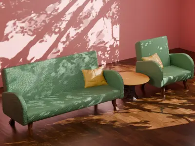 solpha sofa Free 3D model