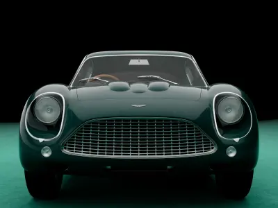 Aston Martin DB4GT Zagato 1960-1963 Free 3D model