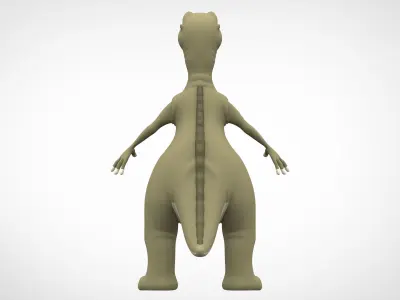 Mutt Muttaburrasaurus 3D model