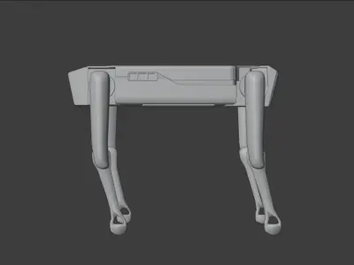 Spot Robot Dog Free 3D model