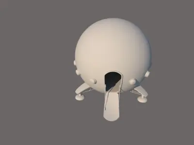 Capsule Corp 3D model