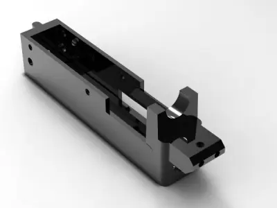 Ruger 10-22 Weldable Receiver Free 3D model