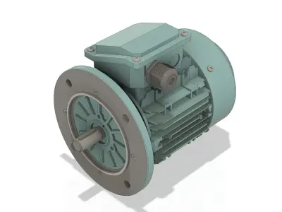 3 Phase AC induction motors - Frame size 80 3D model