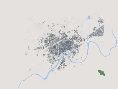Cordoba City Spain 3D model
