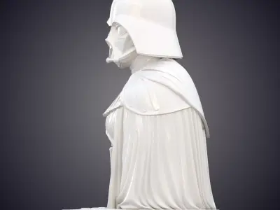 Darth Vader Bust High Detail PM-596 3D print model
