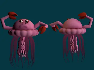 number 1 AA1 Free low-poly 3D model