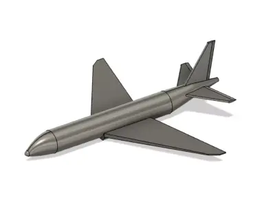 Basic Aircraft V1 3D print model