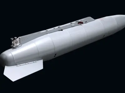 Fuel Tanks RPL-501-502 with Pylone for Mirage-2000 3D model