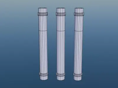 One Piece Clima Tact Low-poly 3D model