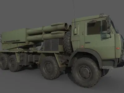 9A52-4 Tornado 3D model