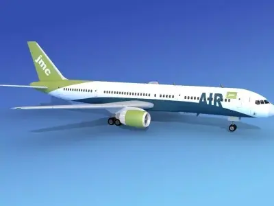 Boeing 757-200 JMC Air 3D model