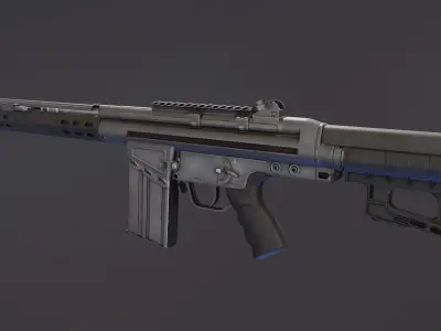 G3 R410 Stock Low-poly 3D model
