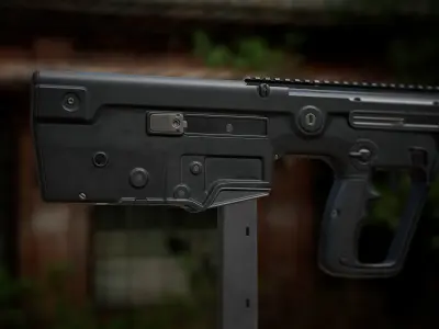 Tavor X95 PBR Low-poly 3D model