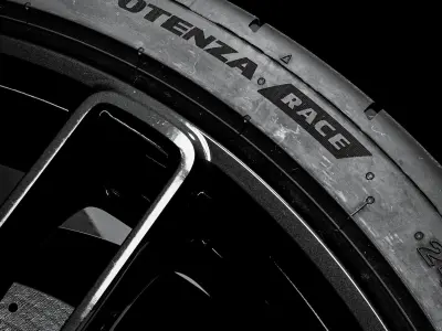 Bridgestone Potenza Race 245 30 ZR20 90Y 3D model