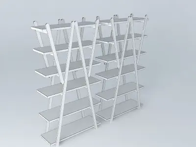 BOOKCASE shelving unit 3D model