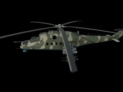 Military Vehicle Pack 02  Low-poly 3D model