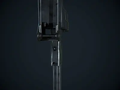 Mac 10 Low-poly 3D model