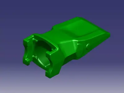 Excavator Tooth 3D model