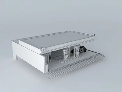 Ipiranga station - Treble Free 3D model