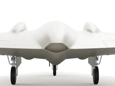 Lockheed Martin RQ-170 Sentinel UAV Drone Iran Version 3D model