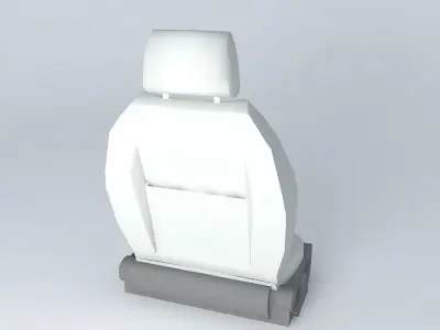 chair boat Free 3D model