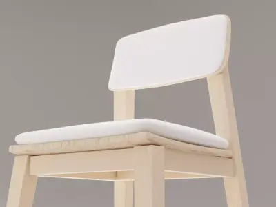 Bar Kitchen Stool Free 3D model