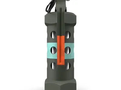 M84 Stun Grenade 3D model