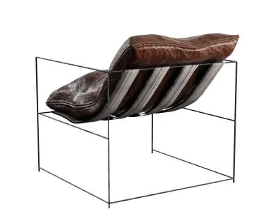 Leather Sierra Chair 3D model
