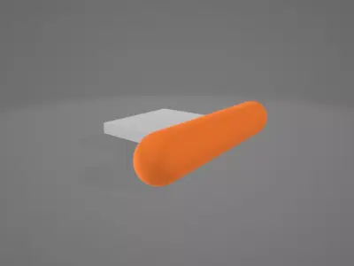 Cylinder wing tip Free 3D model